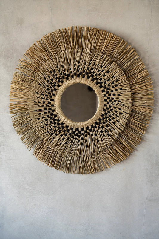 Havana Spiegel Naturel Zwart L