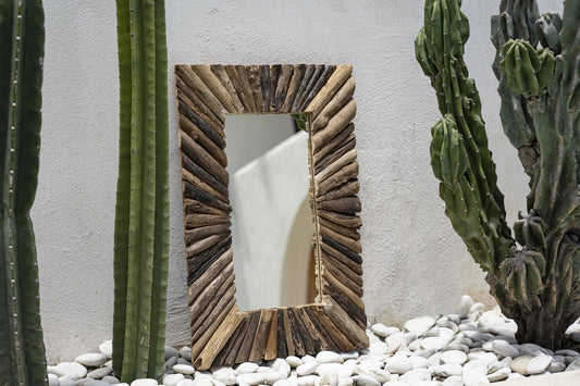 Driftwood Framed Spiegel Naturel