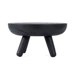 Losten Salontafel – Ronde Zwarte Salontafel Suarhout Ø78 cm