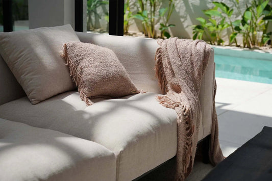 Oh My Gee Kussenhoes Beige 40x40