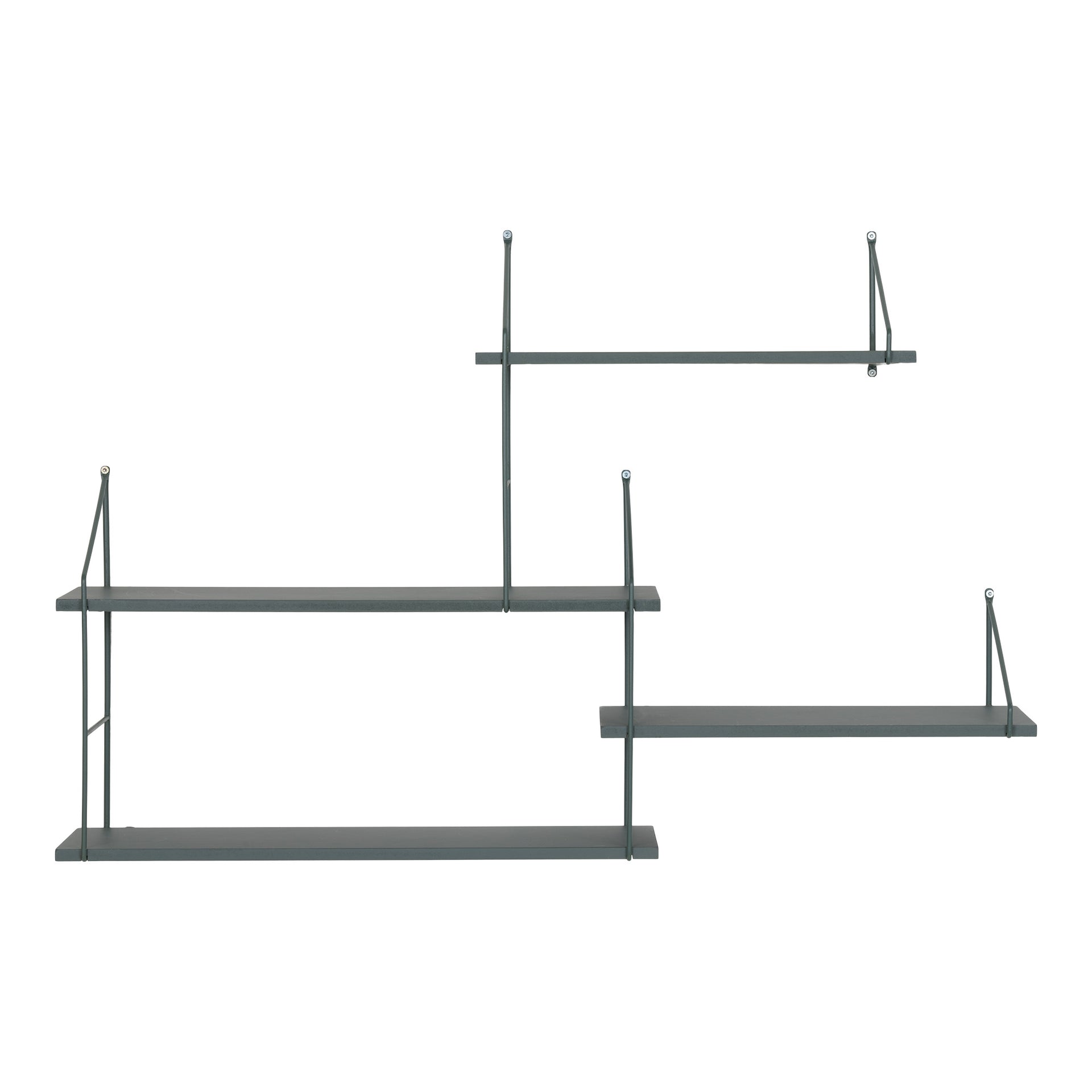 Harlem Wandplank Groen 4 Planken
