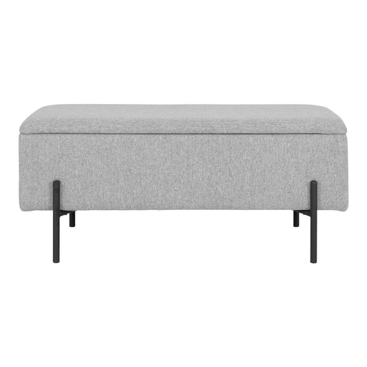 Watford Bankje Grijs Met Opbergruimte