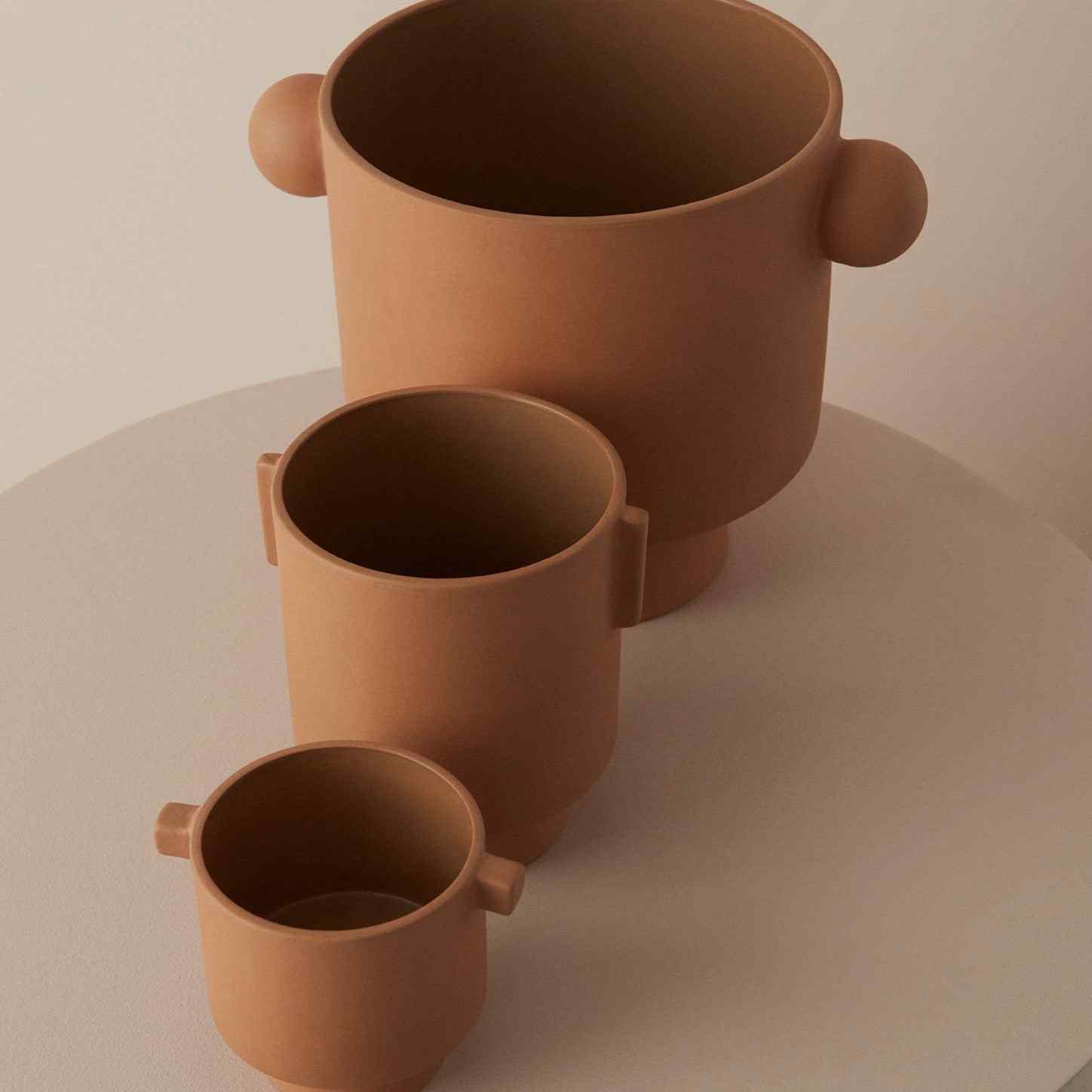 Inka Kana Bloempot Medium Camel