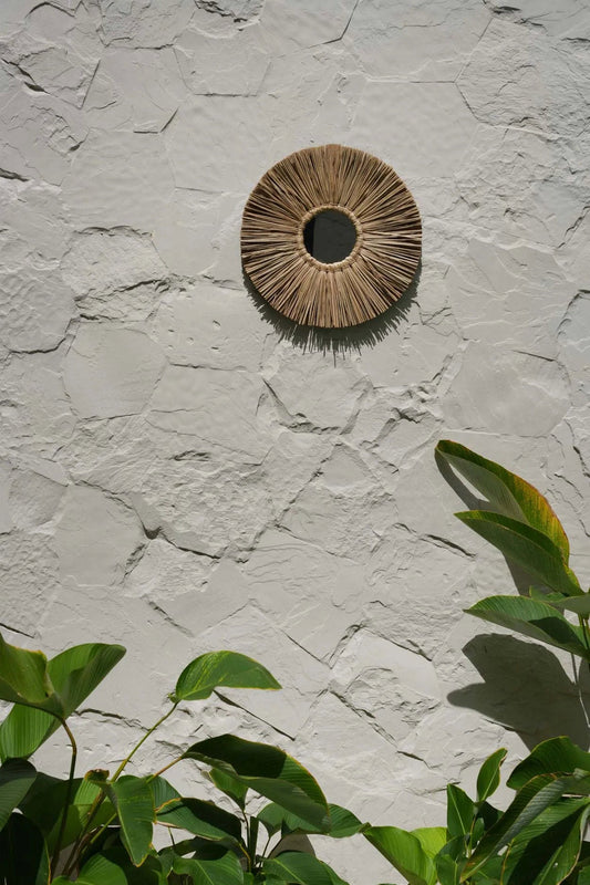 Alang Alang Spiegel Naturel 35 cm ø