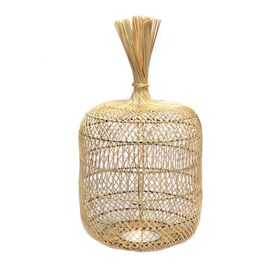Dumpling Hang en Vloerlamp Naturel L