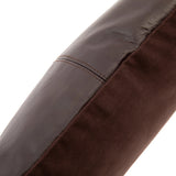 Four Panel Kussenhoes Chocolade 40x40