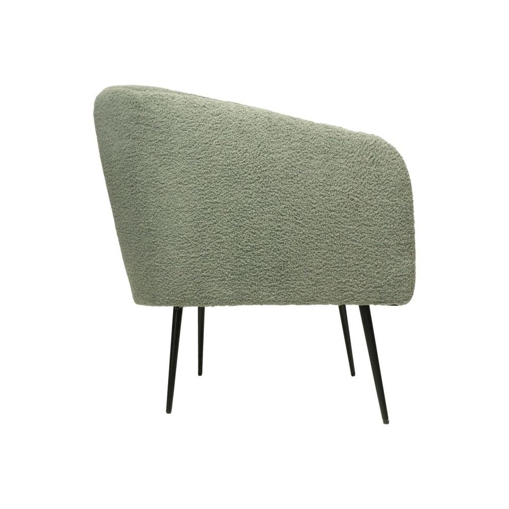 Ida Fauteuil Grijs Bouclé