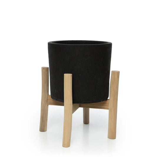 Charcoal Bloempot Ø28