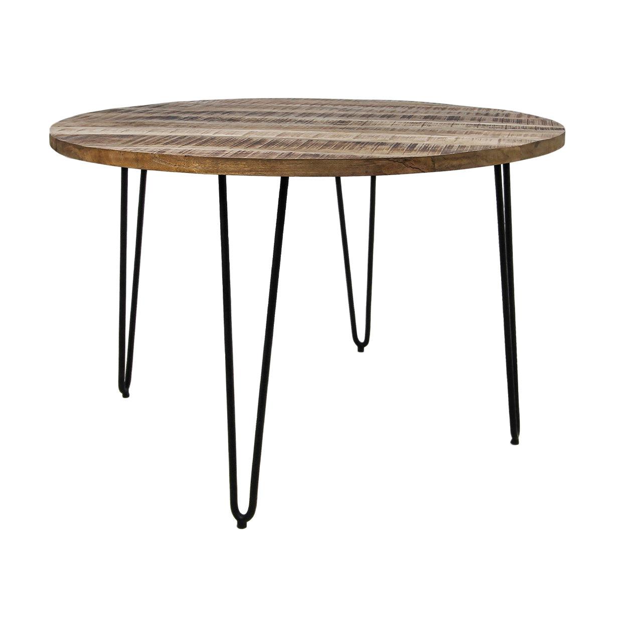 Valencia Eettafel ø120 Hout