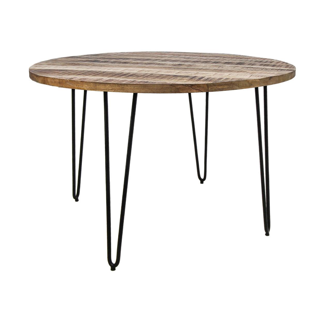 Valencia Eettafel ø120 Hout