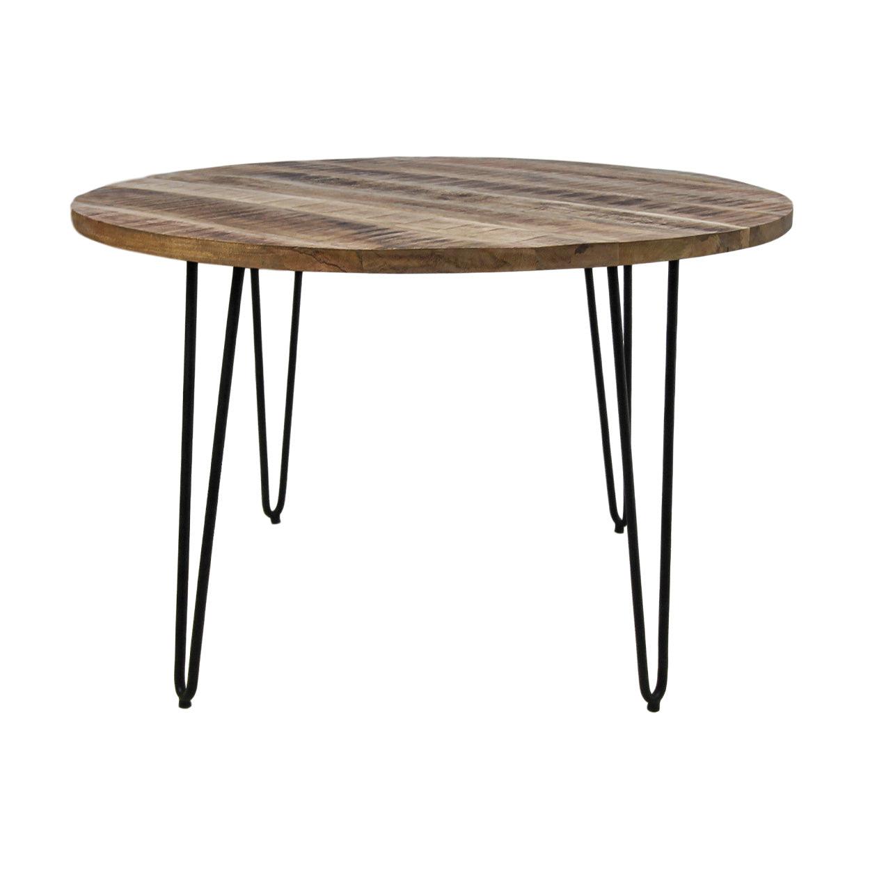 Valencia Eettafel ø120 Hout