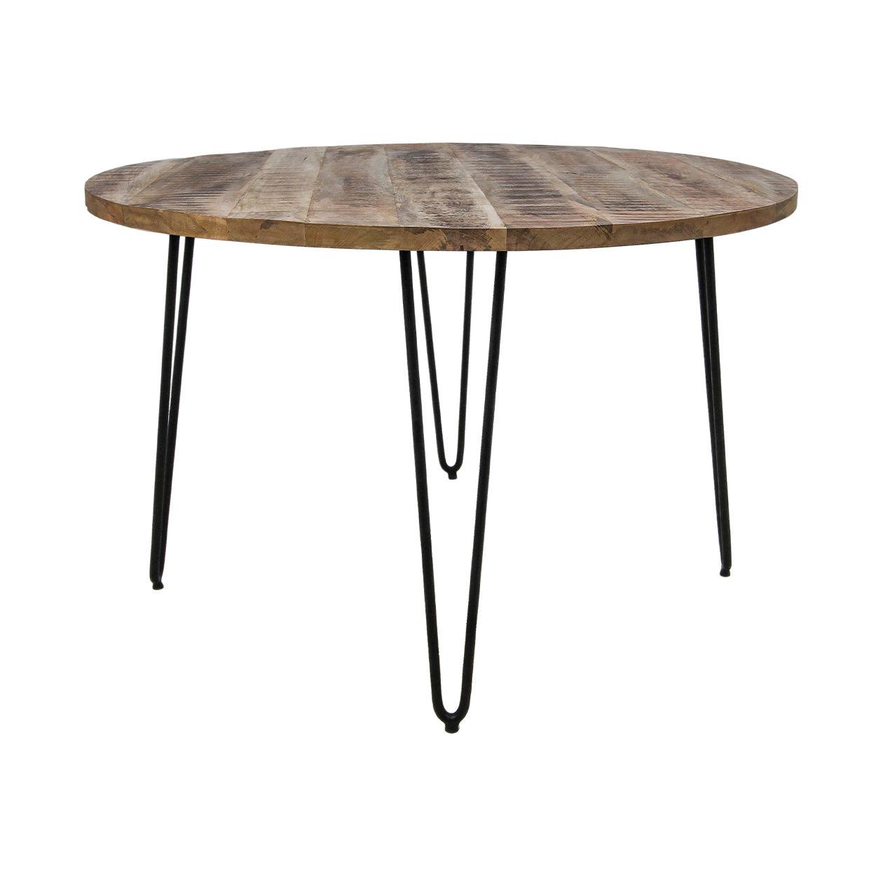 Valencia Eettafel ø120 Hout