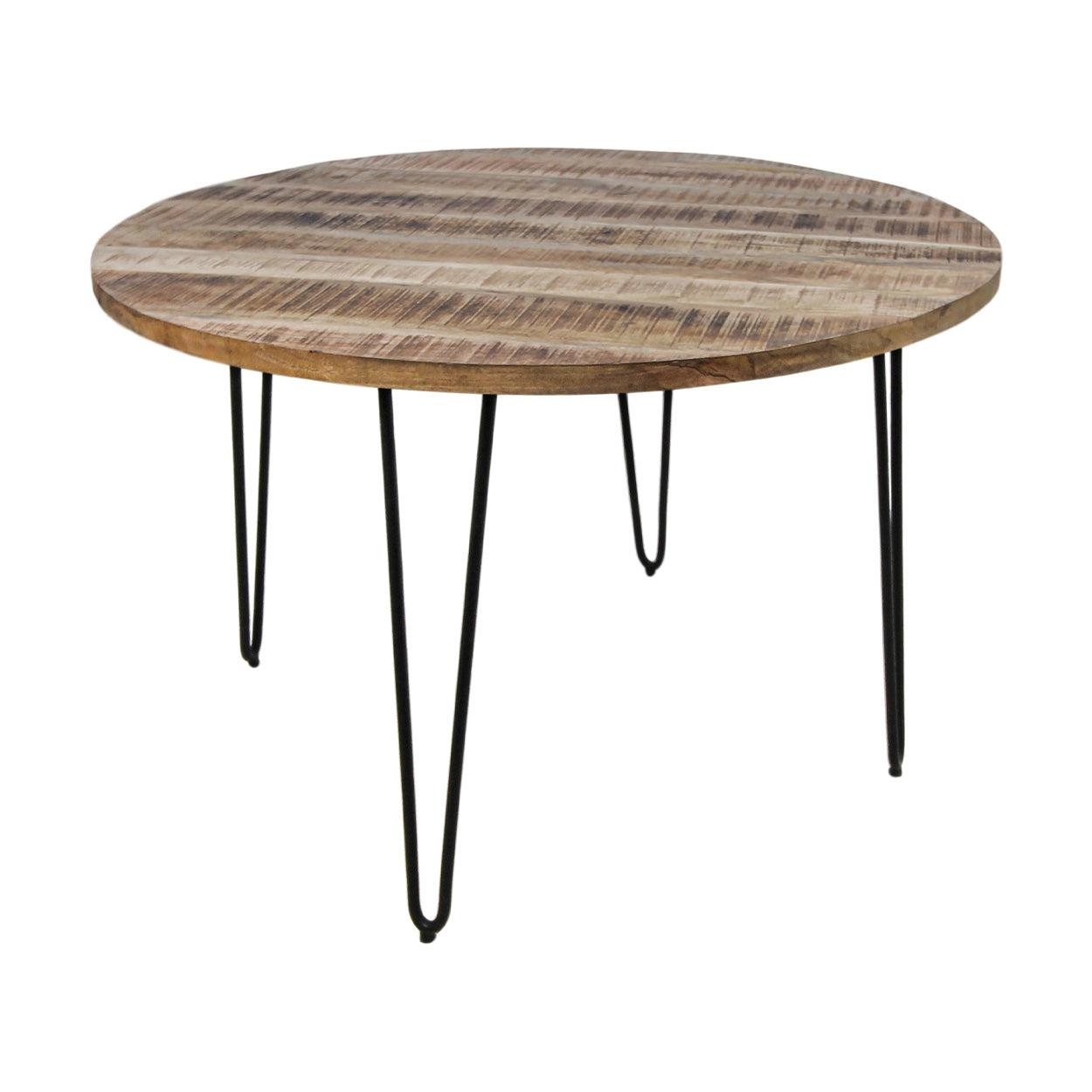 Valencia Eettafel ø120 Hout