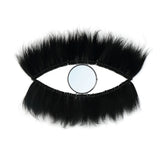 Black Eye Spiegel Zwart 100 cm ø