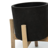Charcoal Bloempot Ø28