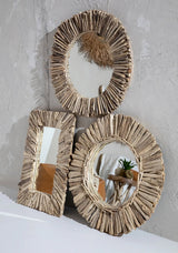 Driftwood Framed Spiegel Naturel