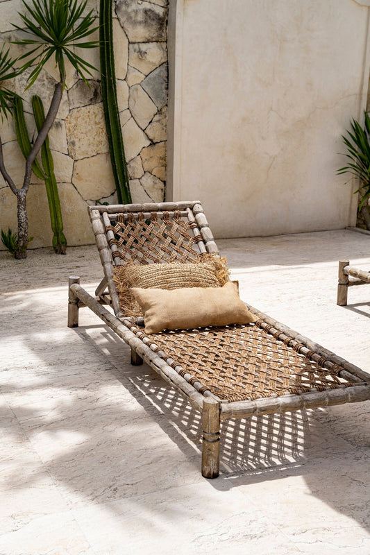 Jute Kussenhoes Naturel 60x35