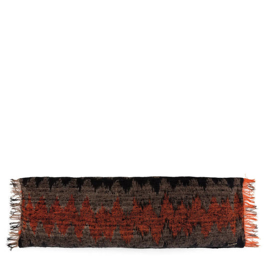 Oh My Gee Kussenhoes Zwart Oranje 40x40