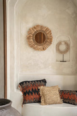 Oh My Gee Kussenhoes Zwart Oranje 60x60