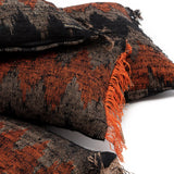 Oh My Gee Kussenhoes Zwart Oranje 60x60