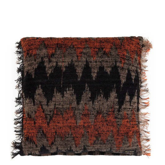Oh My Gee Kussenhoes Zwart Oranje 60x60