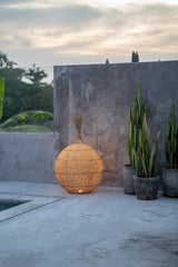 Wonton Vloeren Hanglamp Naturel