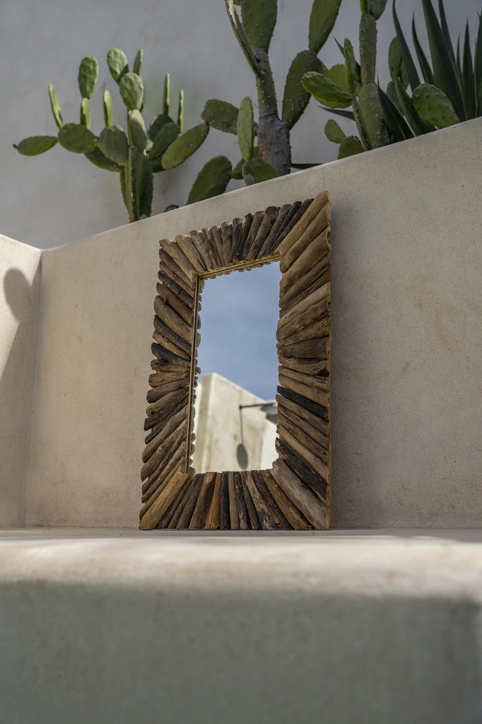 Driftwood Framed Spiegel Naturel