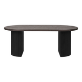 Boavista salontafel - donkerbruin rechthoekig 120x60 cm