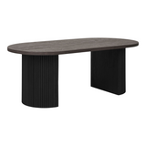 Boavista salontafel - donkerbruin rechthoekig 120x60 cm