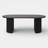 Boavista salontafel - donkerbruin rechthoekig 120x60 cm