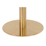 Bolzano Salontafel Wit Goud Marmerlook ø70