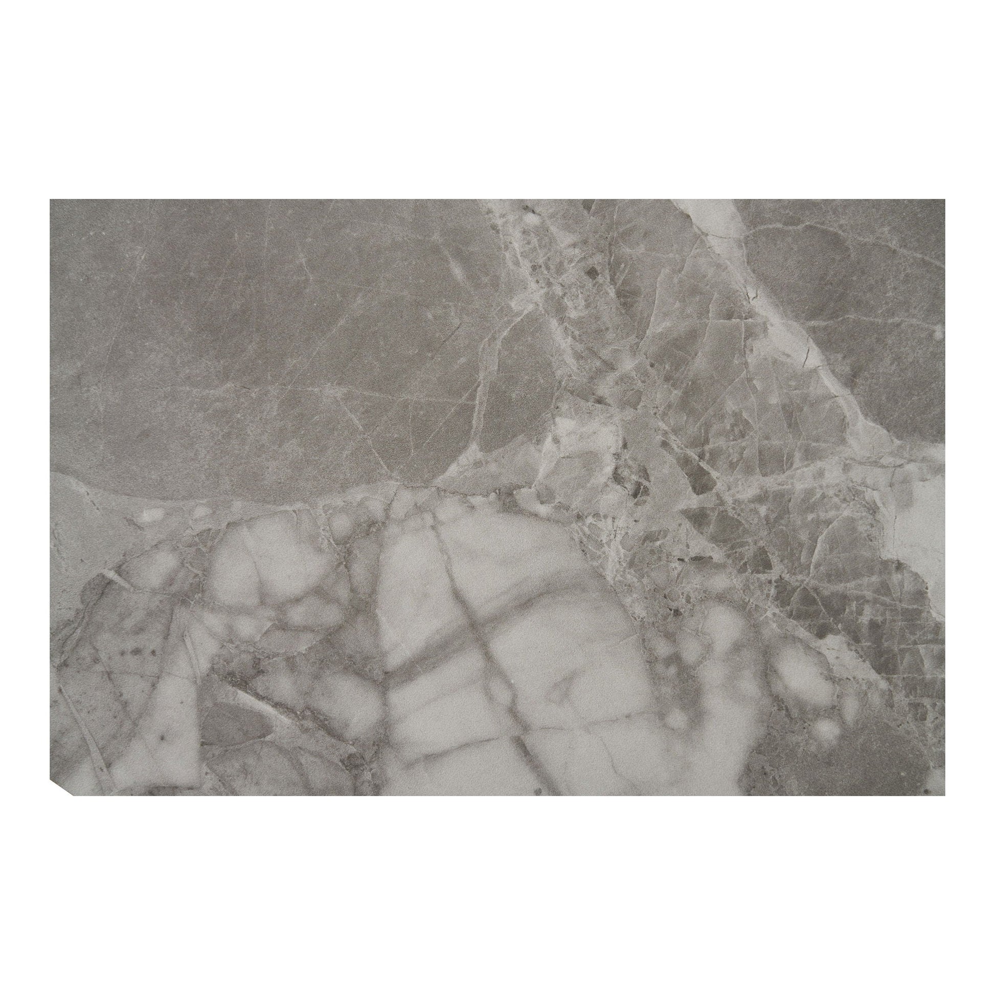 Detail van marmerpatroon op de melamine toplaag van de House Nordic Brito salontafel met subtiele witte aders