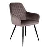 Harbo Eetkamerstoel Mushroom Velvet Set van 2