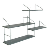 Harlem Wandplank Groen 4 Planken