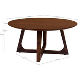 Hellerup Salontafel Hout Ø 75 cm