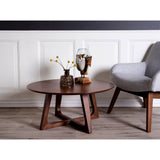 Hellerup Salontafel Hout Ø 75 cm