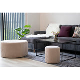 Illustratie maten van de House Nordic Vita salontafel: 90x60 cm blad, 2 cm dikte en 45 cm hoogte in zwart melamine en staal