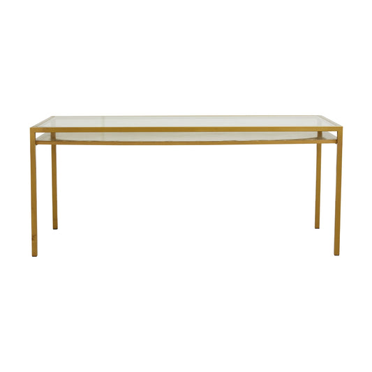 ETNE Eettafel Glas met Gouden Finish - House of Baboon - Nordal