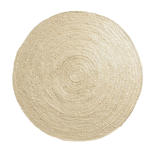 Jute Tapijt Rond Bleached ø160 cm