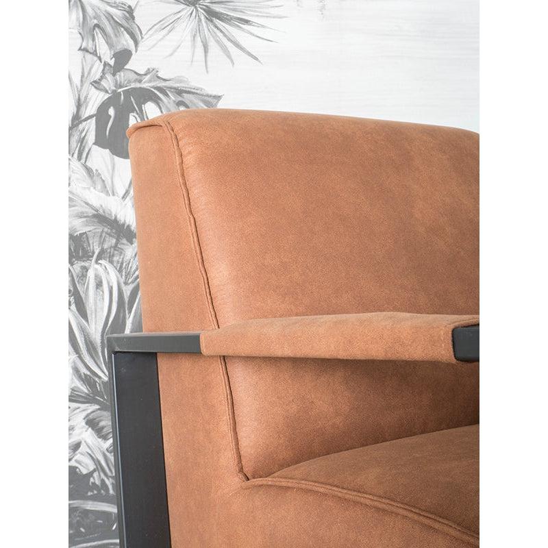 Milo Fauteuil Cognac