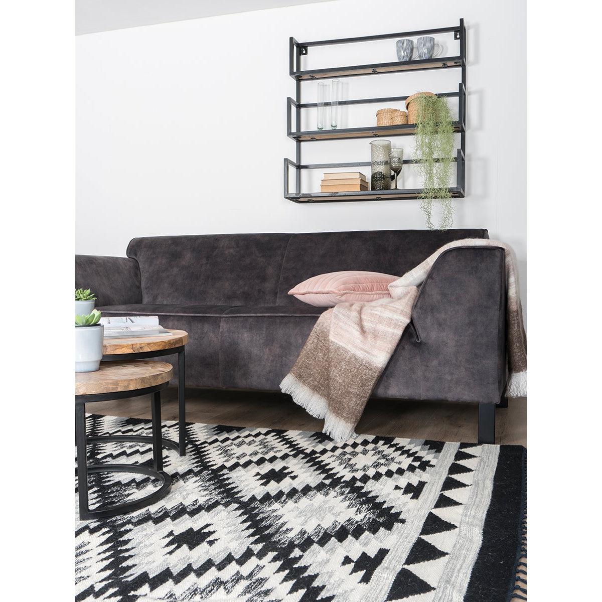 Vintage Wandplank Trio Hout