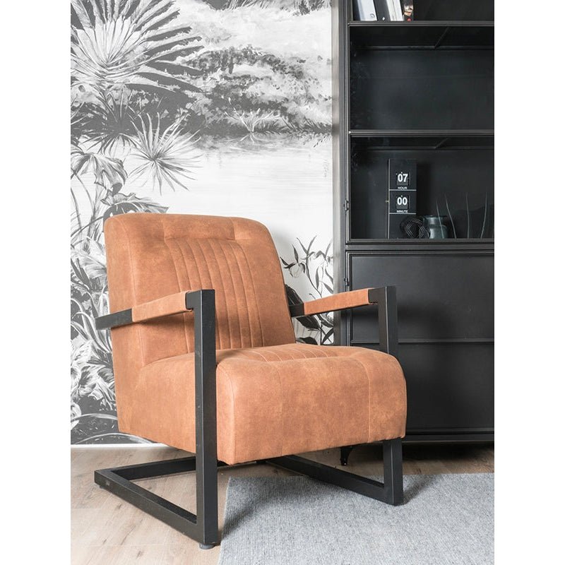 Boss Fauteuil Cognac - House of Baboon - Home67