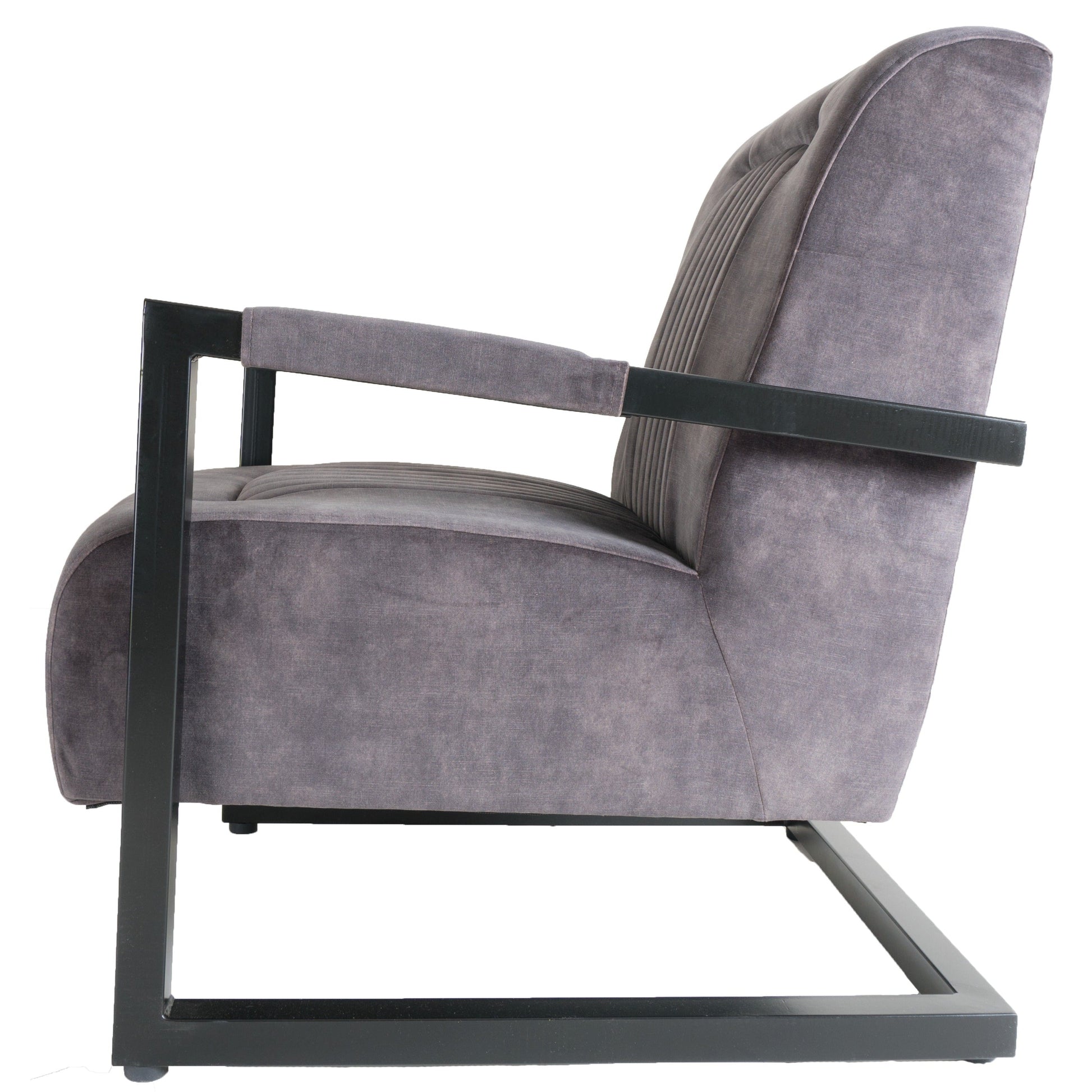 Boss Fauteuil Velvet Antraciet - House of Baboon - Home67