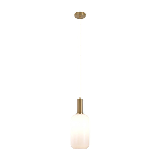 Chelsea Hanglamp Wit Glas Goud Detail - House of Baboon - House Nordic