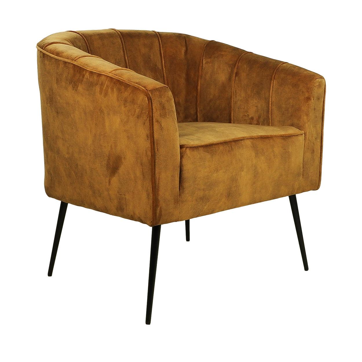 Chester Fauteuil Goud - House of Baboon - HSM Collection