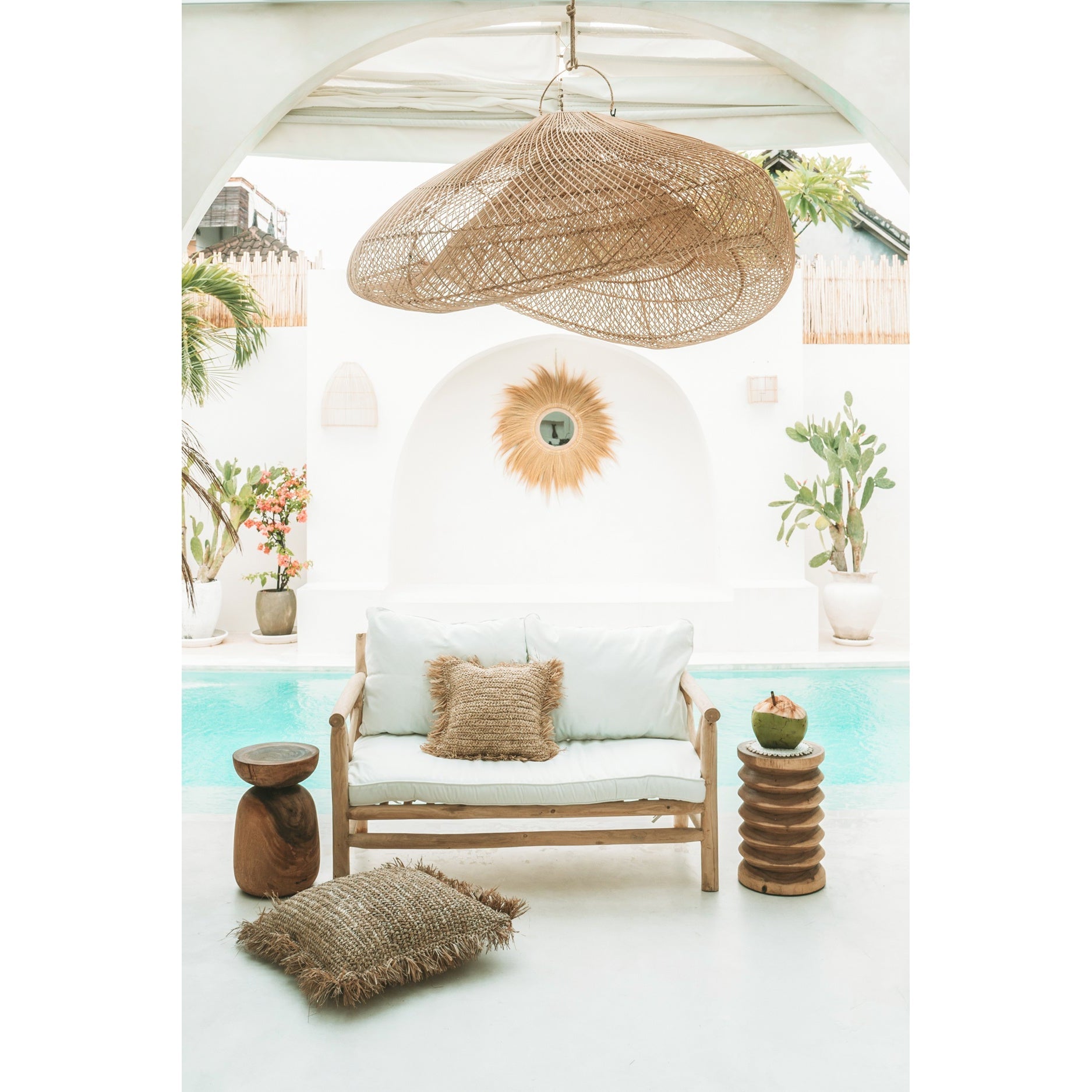 Cloud Hanglamp Naturel XXL - House of Baboon - Bazar Bizar