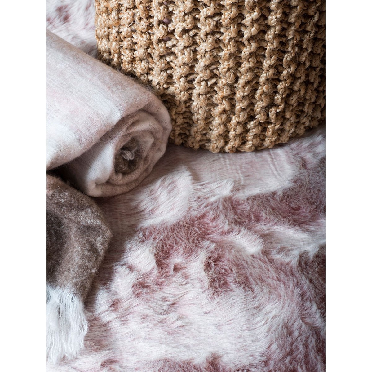 Donsie Tapijt Roze Rond ø160 cm - House of Baboon - Home67