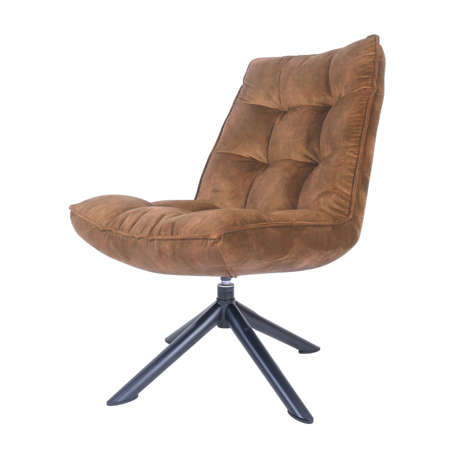 Dorus Fauteuil Adore Velvet - Bruin - House of Baboon - Home67