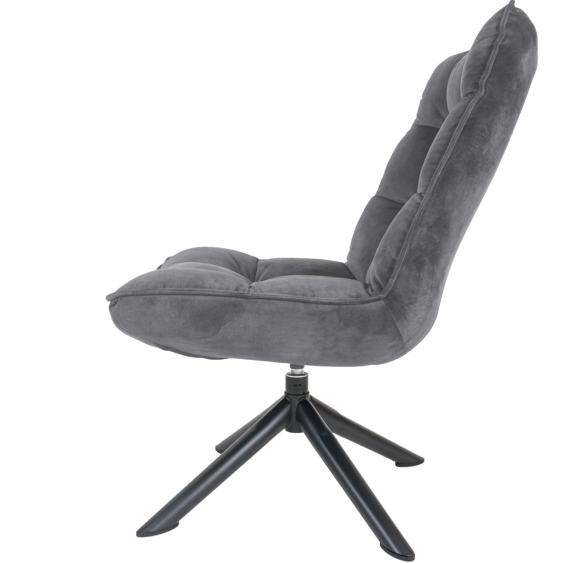 Dorus Fauteuil Adore Velvet - Dark Grijs - House of Baboon - Home67