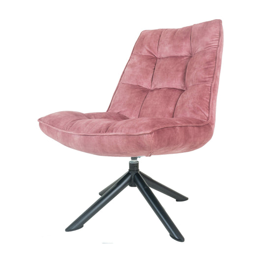 Dorus Fauteuil Adore Velvet - Oud Roze - House of Baboon - Home67